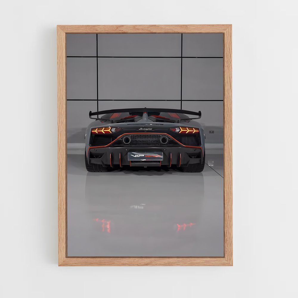 Poster Speed Vision – affiche Lamborghini (vue 4)